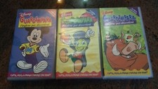3 VHS Disney Guardimpara -