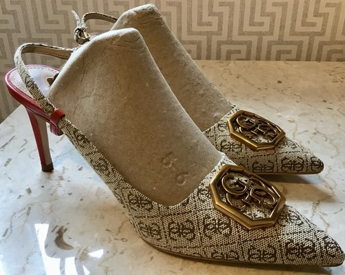 Scarpe guess logo tacco - guess,