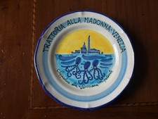 Piatto buon ricordo Venezia fondatore aprile 1964.