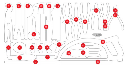 Tools 813 0030 inserto - ks, 813.0030-97