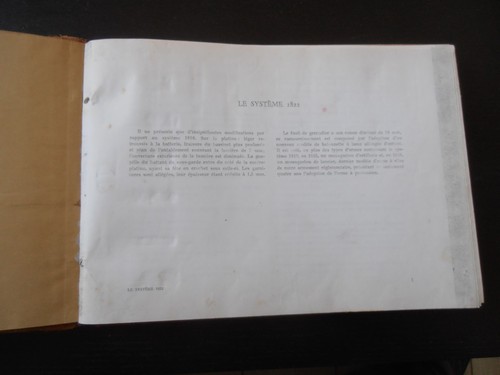 Systeme 1822 fusil - le,
