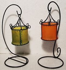 Coppia di lanterne a candela