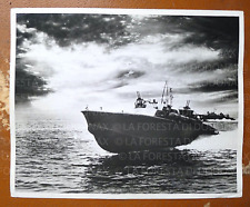 foto MILITARE WW2 US NAVY TRPEDO BOAT  SECONDA GUERRA MONDIALE STORIA FOTOGRAFIA