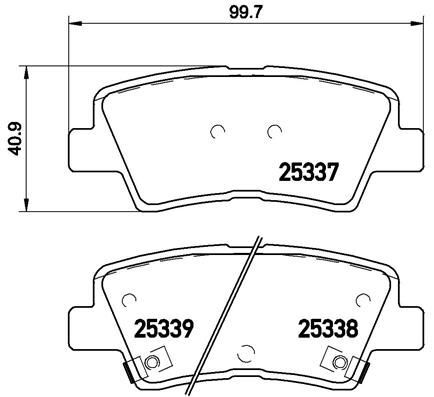 Brembo 067 kit pastiglie - brembo, 30