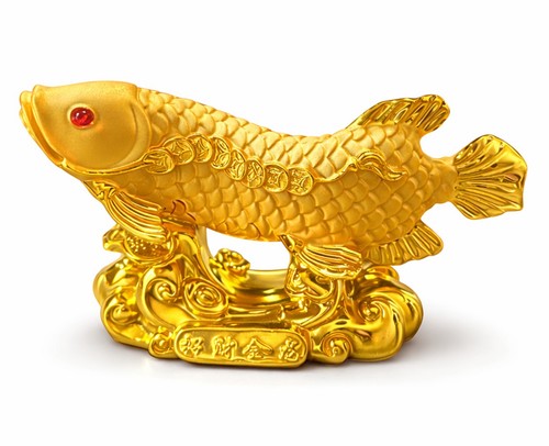 Statua pesce feng shui arowana - shui,