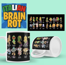 Tazza Mug personalizzata in ceramica Idea Regalo ITALIAN BRAINROT