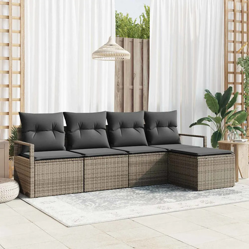 Set divani polyrattan - set,