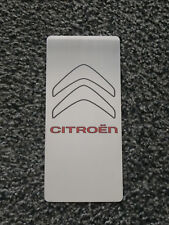 TUNING PEDANA POGGIAPIEDE POGGIAPIEDI ACCIAIO INOX CITROEN C2 C3 DS3 STAMPA UV