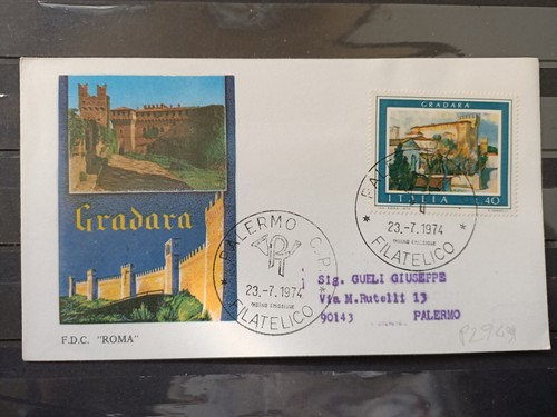 1974 fdc italia repubblica - ,