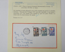 ITALIA 1951 Feste e Concorsi