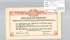Banconota francia pagamento - banconota,