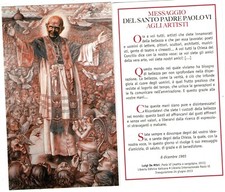 Paolo VI - riproduzione opera di Luigi De Mitri (Squinzano) - 2013 