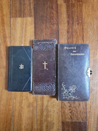 Micro libri rilegati pelle - libri,