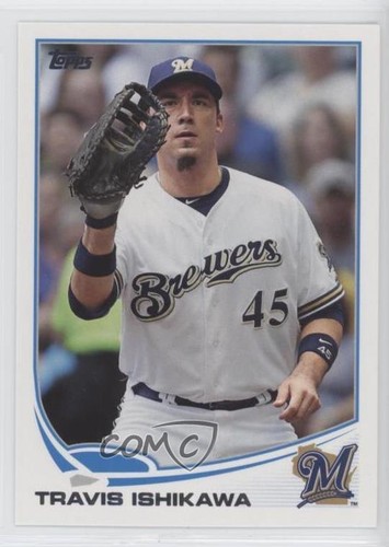 2013 topps travis ishikawa - ishikawa, #45