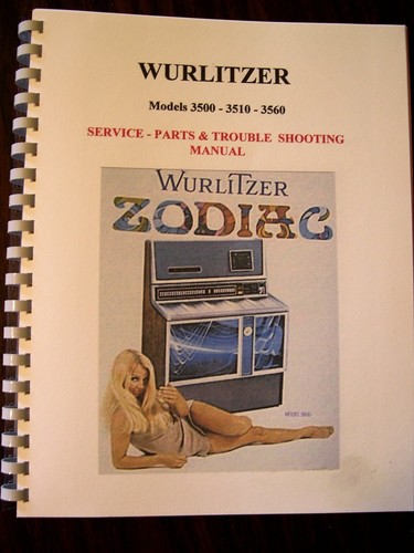 Manuale jukebox wurlitzer - jukebox,