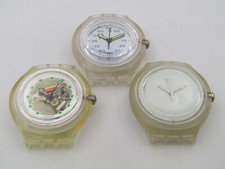 SET 3 OROLOGI SWATCH SCUBA COME MAGNETE (M24) / SUPER REGALO PER OGNI COLLEZIONISTA