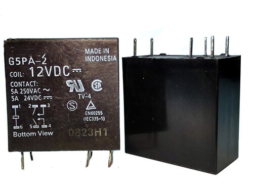 1pz relè g5pa 12vdc - relè, g5pa-2