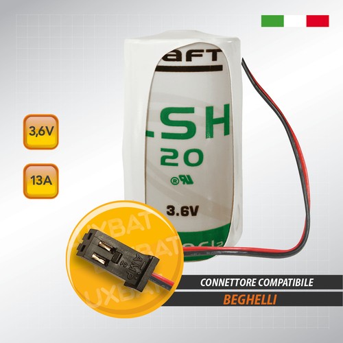 Beghelli lsh20 13ah - beghelli, 3,6v