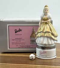 Phb porcelain hinged trinket - porcelain,