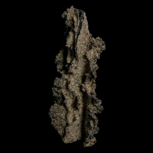 Vetro fulgurite pietrificato - vetro,