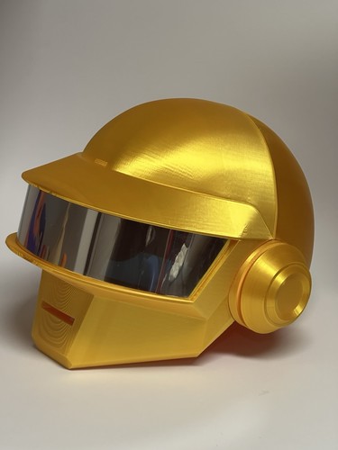 Maschera daft punk gold - maschera,
