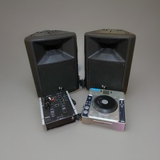 Electro Voice SXA100 Casse Attive + Lett CD StantOn C213 + Mixer Gemini PS 424x