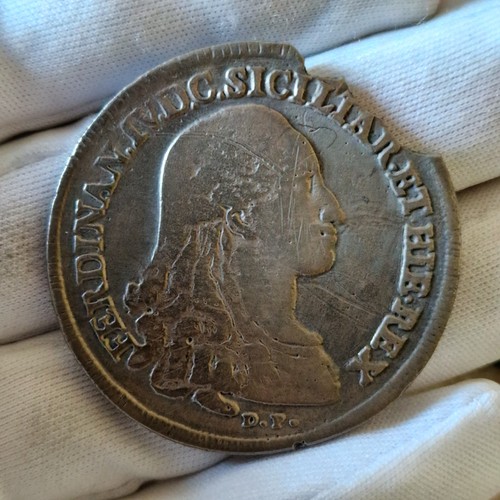 Piastra 1787 variante falso - dc,