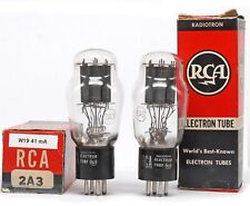 COPPIA ABBINATA 2A3/VT-95 RCA NOS tubo valvola lampada TSF tubo valvola ৄ泵洀 真空管