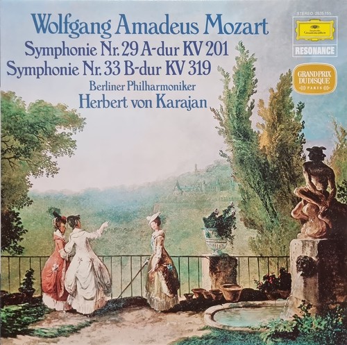 Mozart sinfonie 33 - n., 29