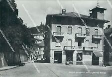 cf643 cartolina valle mosso centro paese provincia di biella piemonte