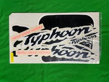 Adesivi Gilera Typhoon 50-125 SC44 Nero-Bianco