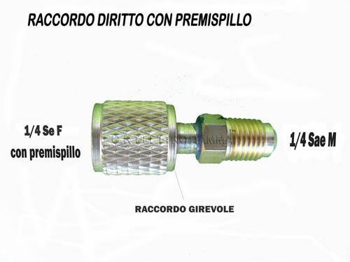 Raccordo dritto girevole - raccordo,