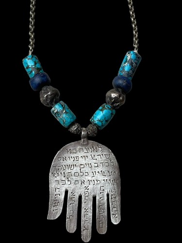 Antica collana amuleto - antica,