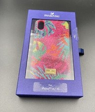 Custodia telefono multicolore tropicale SWAROVSKI - X/XS - PREZZO AL PUBBLICO £ 45 - 100% originale