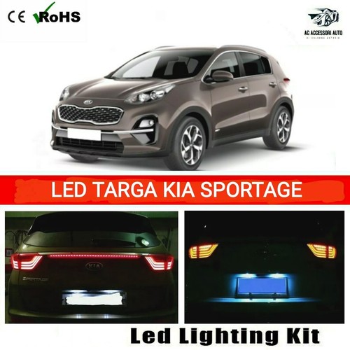 Coppia luci targa led kia - luci,