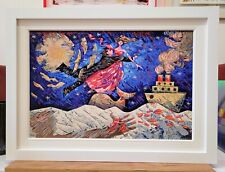 Giampaolo Talani  Serigrafia Notte degli innamorati Pop casa arte quadri