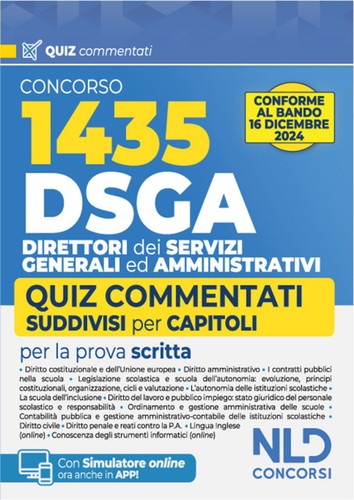 Concorso dsga 1435 direttori - concorso,