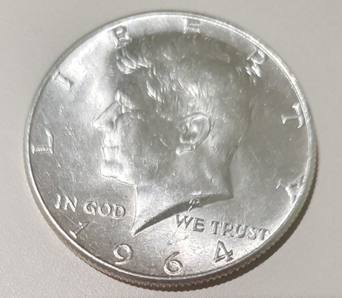 Half dollar kennedy 1964 - dollar,