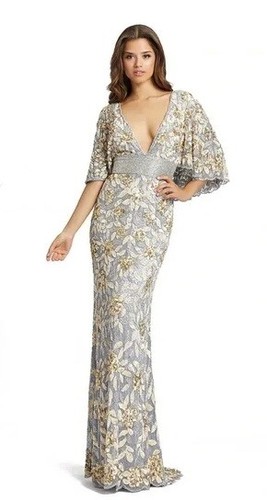 Abito con cappuccio mac duggal - abito,