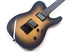 ESP LTD TE-1000ET Nero Scoppio Naturale *SCATOLA APERTA *Veloce in tutto il mondo S/H
