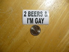 2 ADESIVI DECALCOMANIA BIRRE E