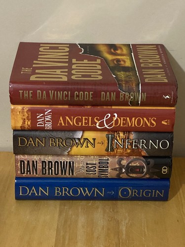 Dan brown book lot robert - 5,