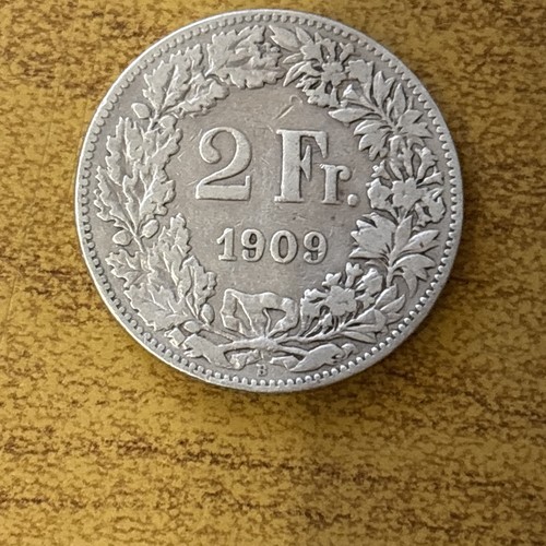 Moneta franchi svizzera - 2, 1909