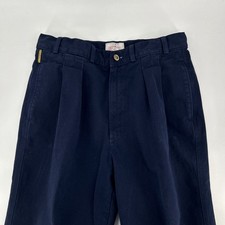 Vintage Giorgio Armani Chino Uomo Taglia 32x28,5 Pieghettato Old Money Preppy USA Anni 90