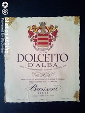 DOLCETTO D'ALBA BARISONE - ETICHETTA - ÉTIQUETTE