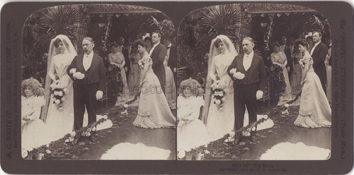 Foto mariage stereo antico - foto,