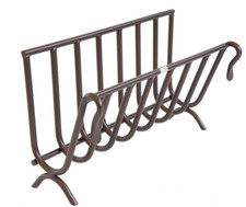 LINEA CAMPIDOGLIO CRUCCOLINI BRUCIALEGNA A CULLA varie misure in ferro battuto