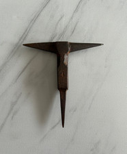 Incudine in ferro miniatura vintage rara fabbro armaiolo orafo strumento da...