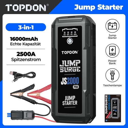 Topdon js2000 pro 2500a - pro,