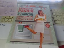 LIBRO "E' PRONTO" di BENEDETTA PARODI, autografo originale